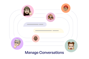 Manage Conversations panel