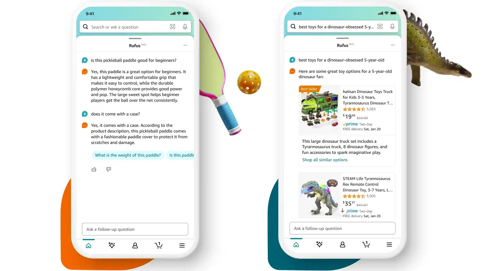 amazon rufus ai shopping assistant-mobile chat