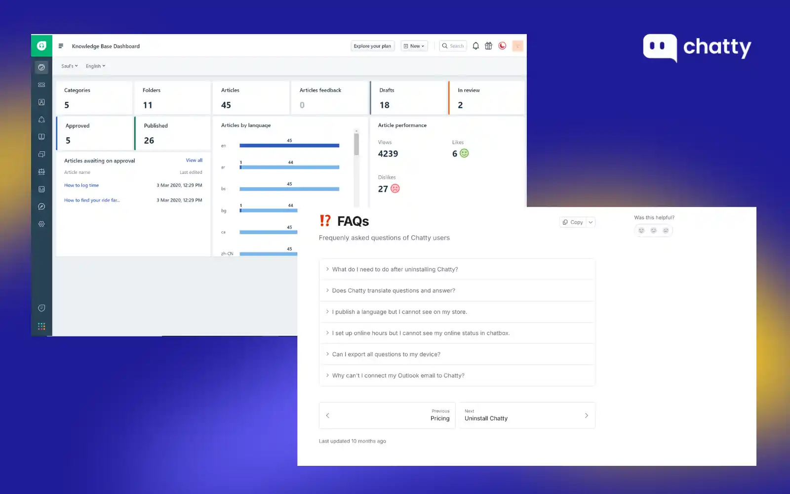 keep fresh content and useful