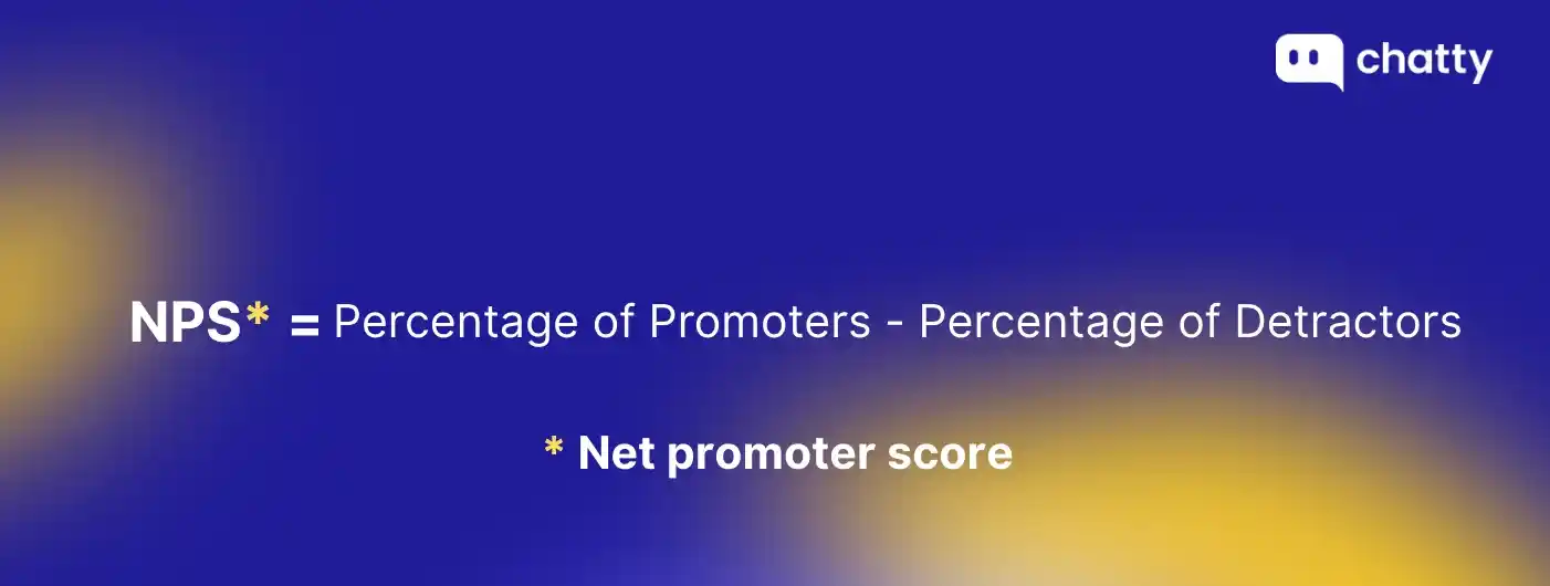nps formula net promoter score customer loyalty