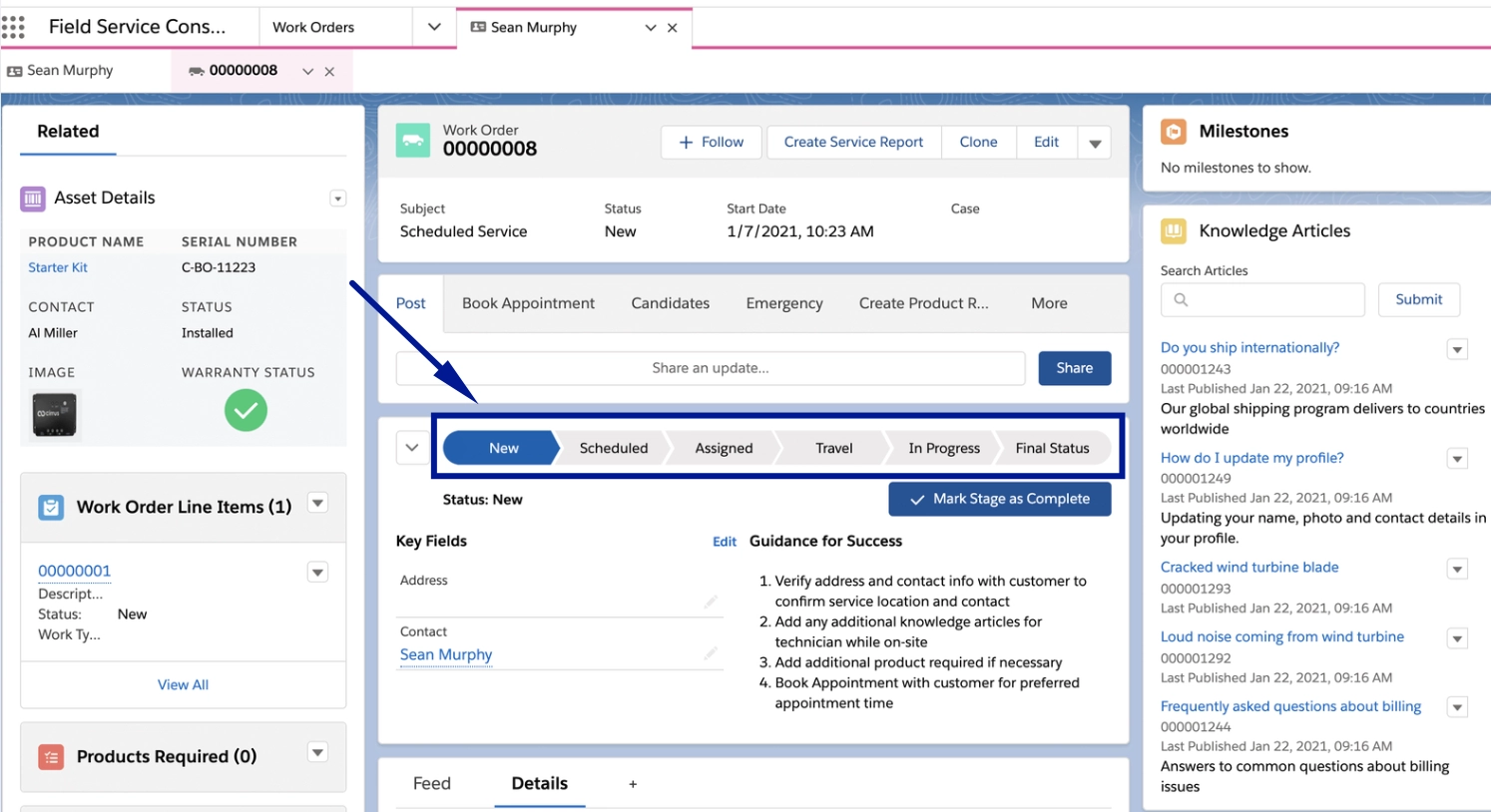salesforce einstein next best action dashboard