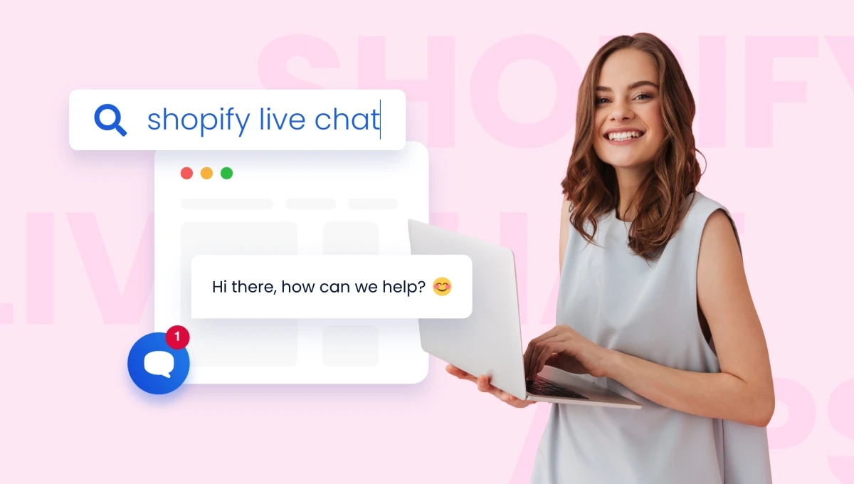 shopify live chat search demo
