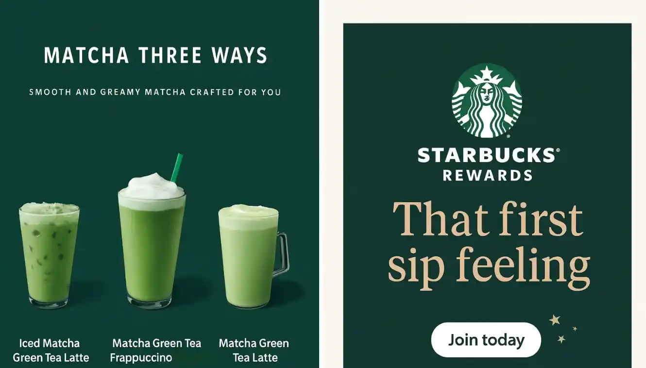 starbucks brand voice consistency example