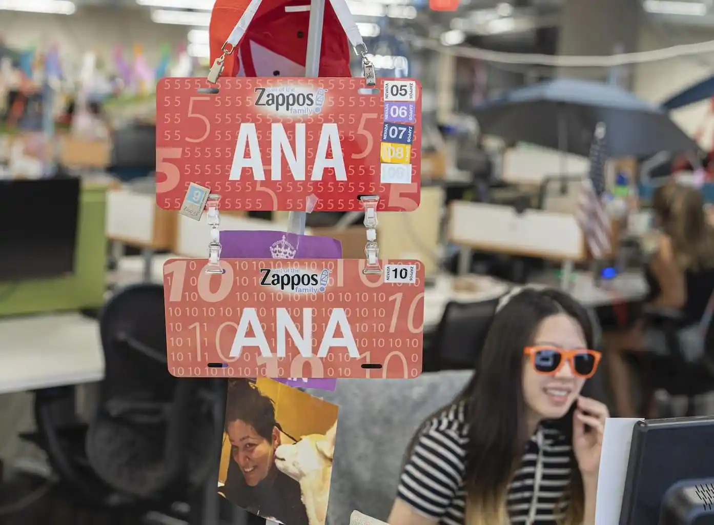 zappos customer service workspace