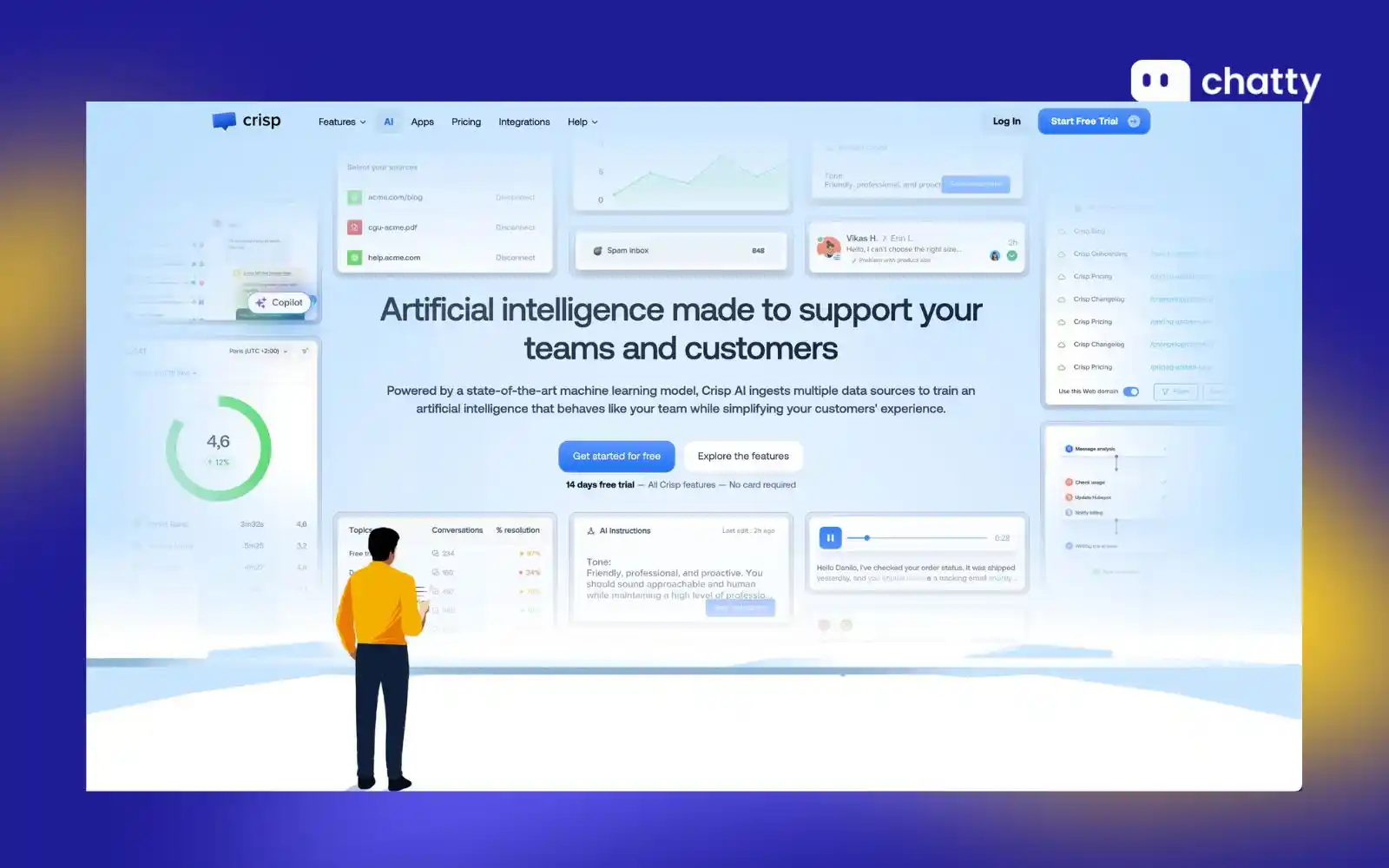 crisp ai customer service