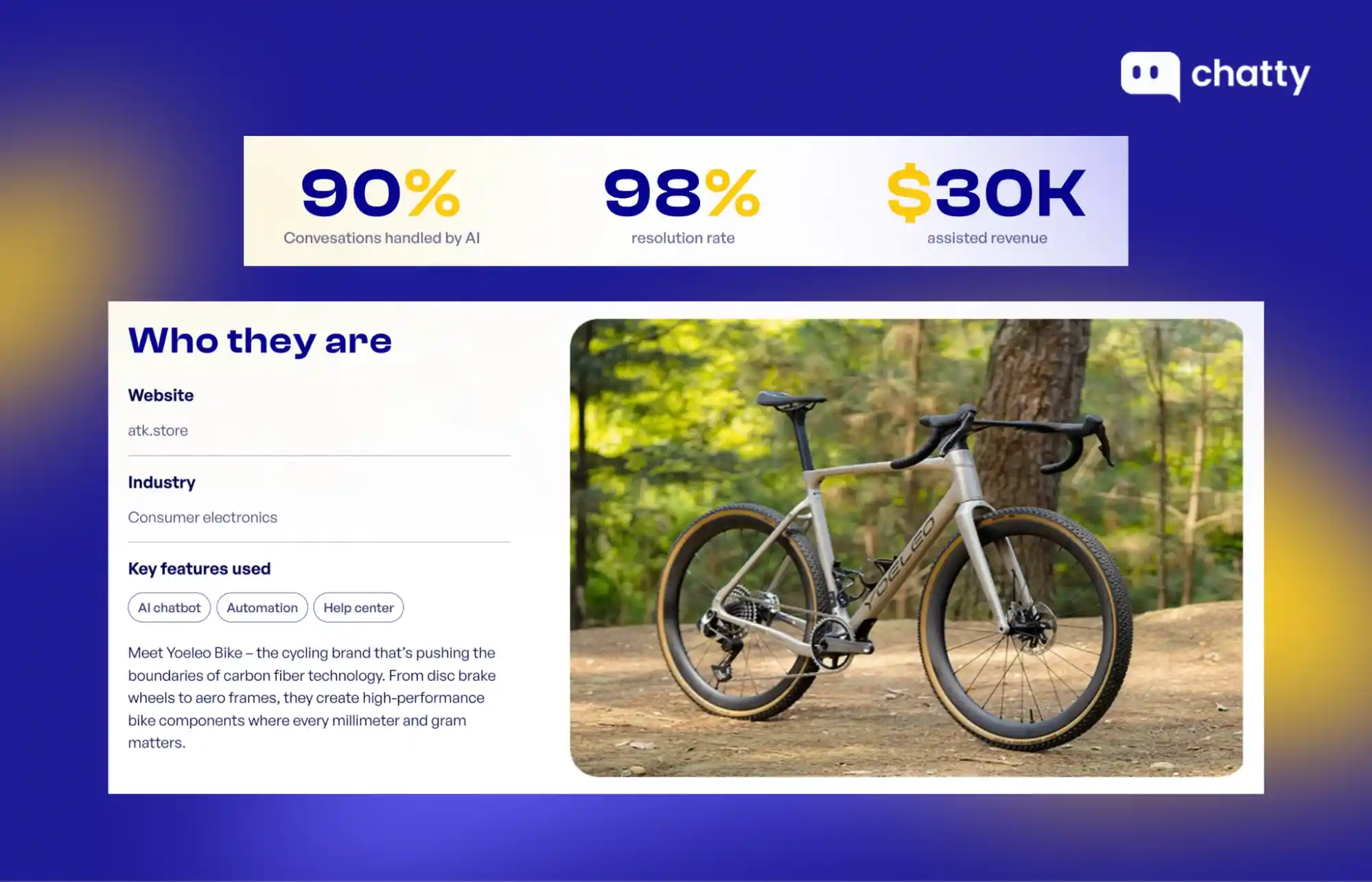 ecommerce chatbot yoeleo compatibility answers prevent returns