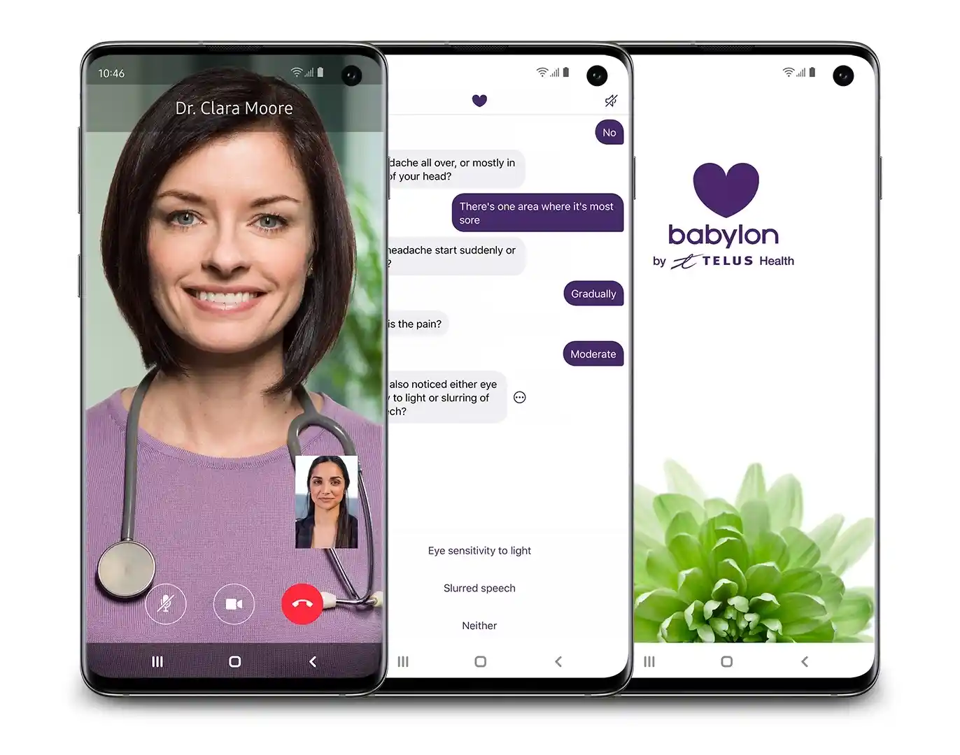 healthcare triage chatbot babylon pre visit assessment