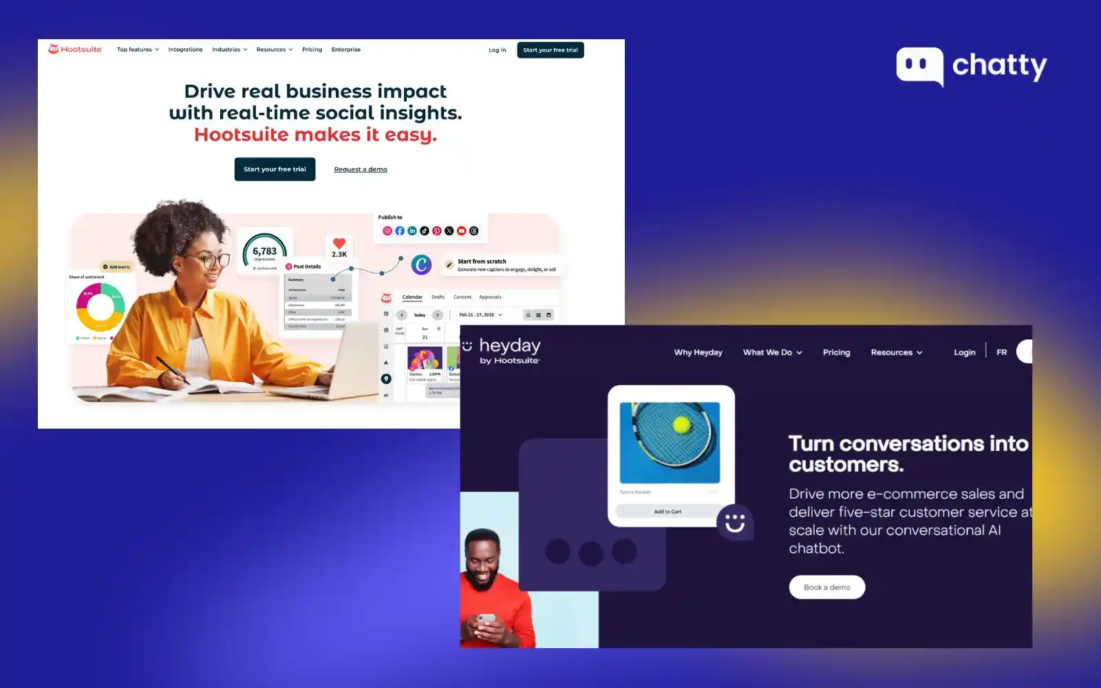 heyday by hootsuite ai customer service
