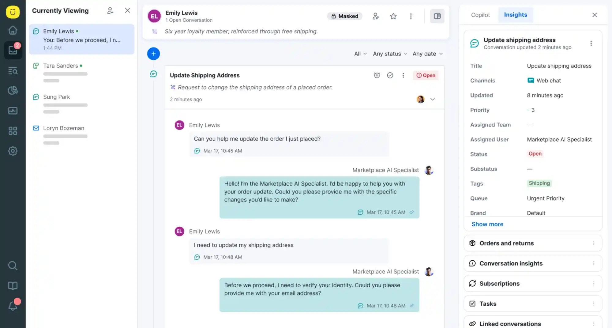 kustomer contextual customer experience hub