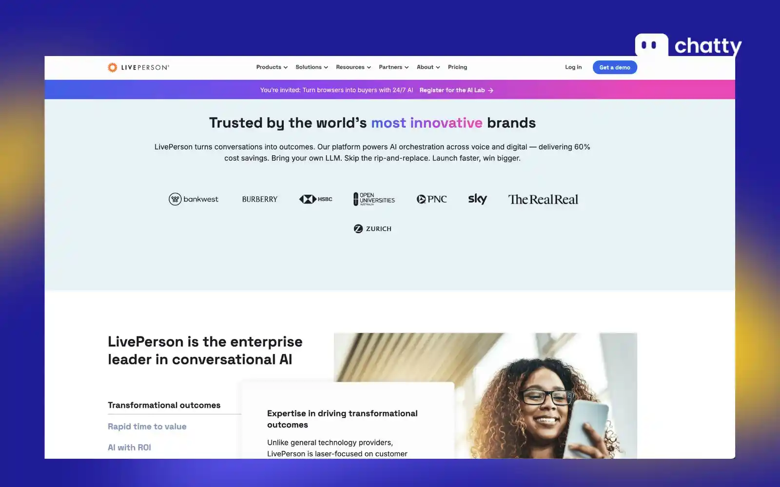 liveperson ai customer service