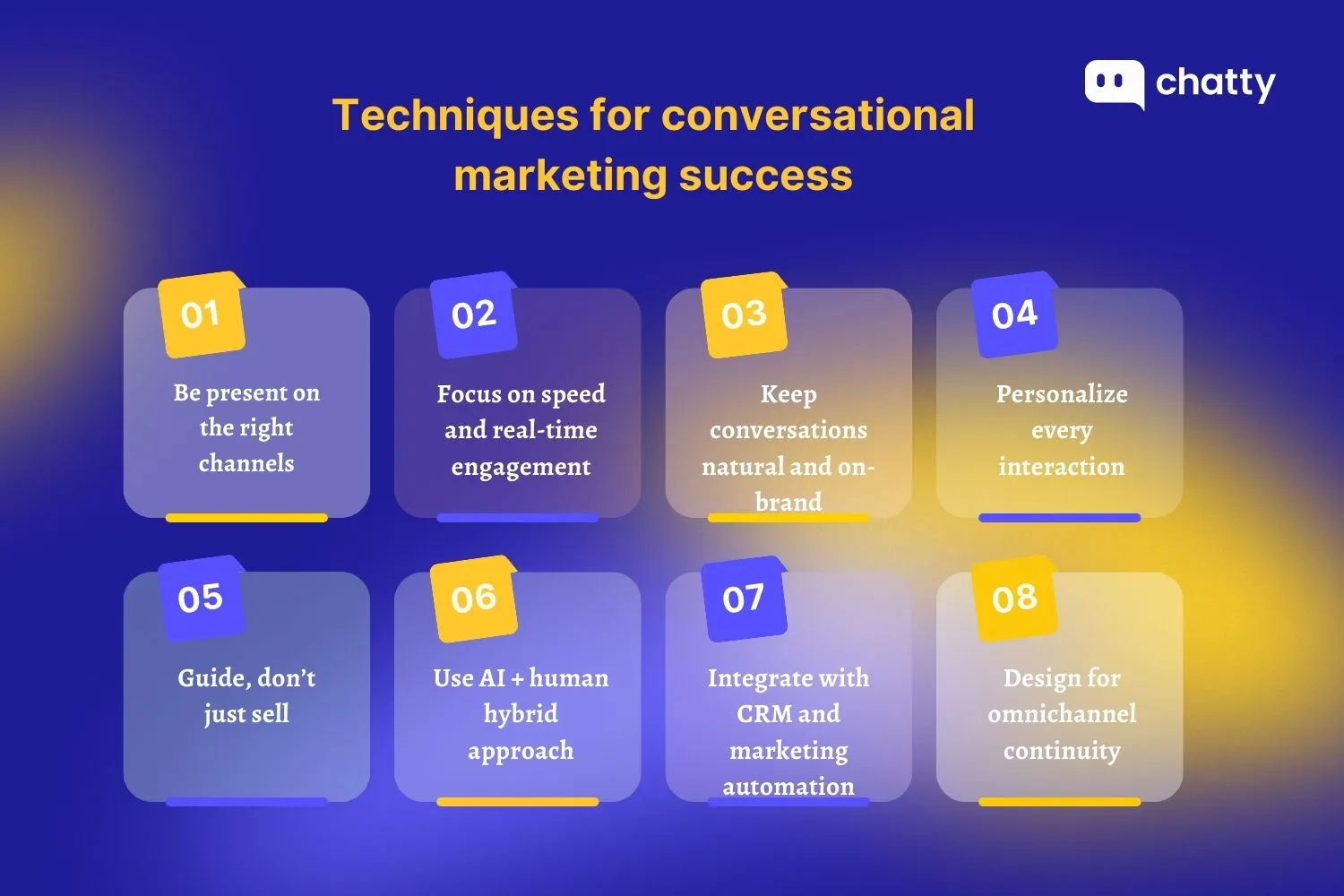 techniques for conversational marketing success