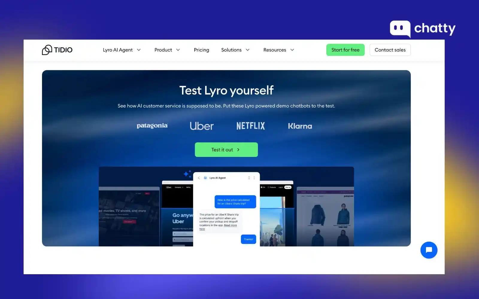 tidio ai customer service