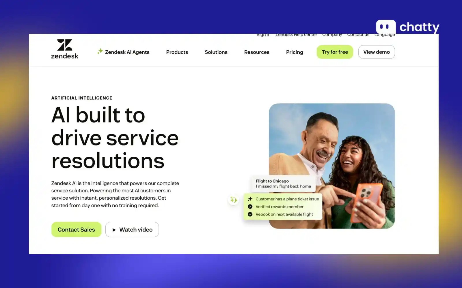 zendesk ai customer service