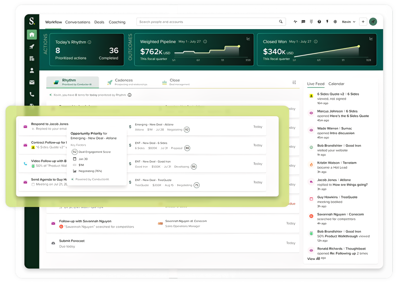 salesloft ai cadence automation