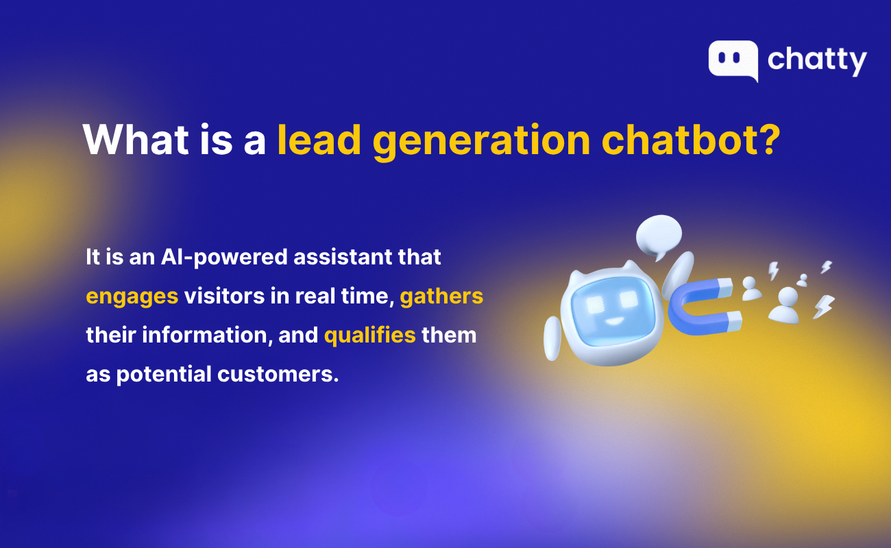 what is a lead generation chatbot