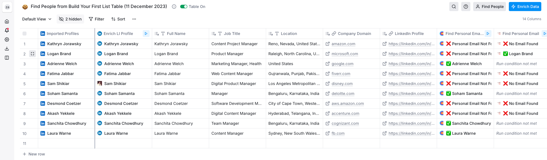 clay hyper personalized sales prospecting
