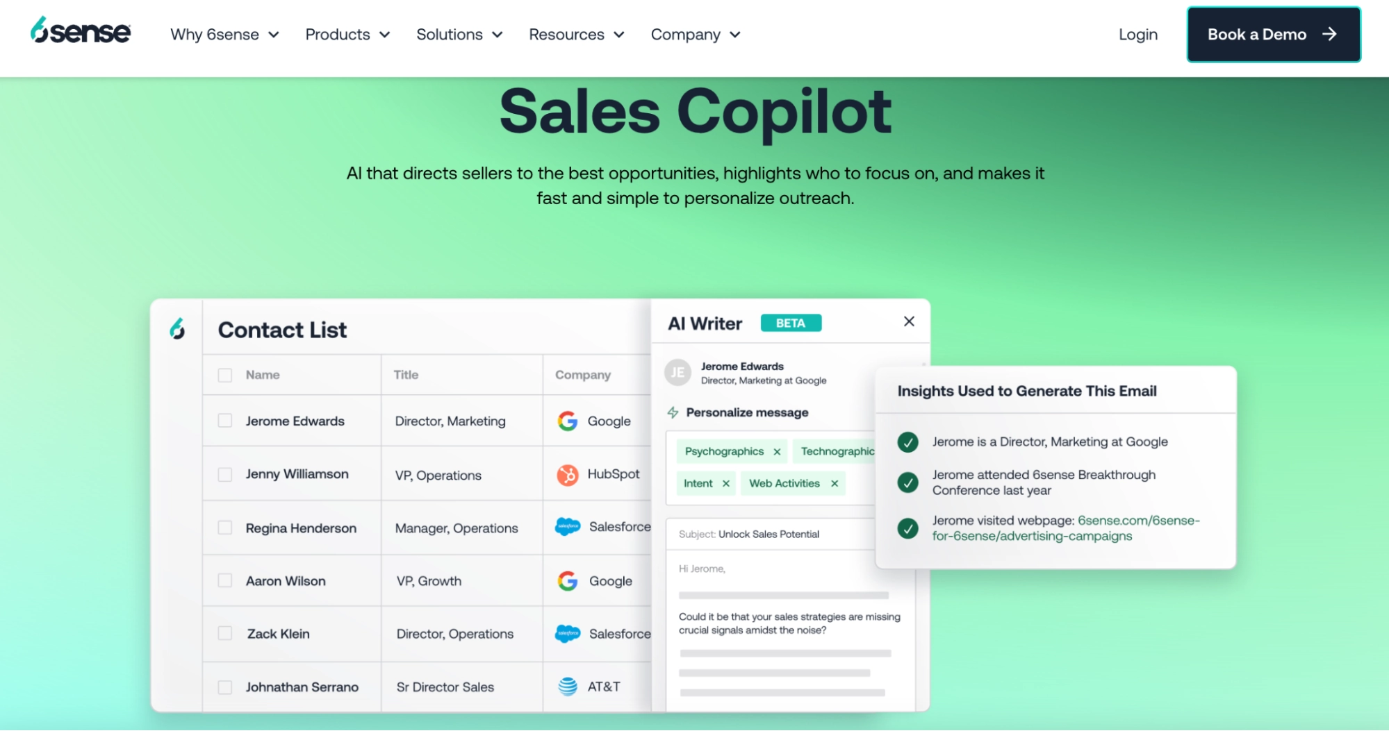6sense predictive abm and buyer intent signals