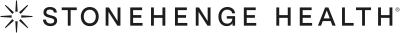Stonehenge Health registered trademark logo in dark text with decorative snowflake symbol