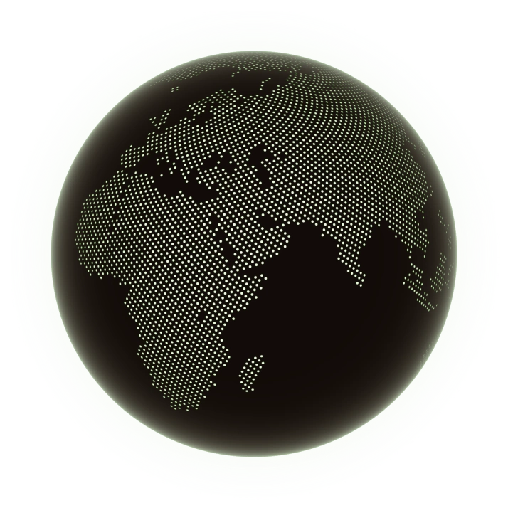Earth illustrating global Shopify support