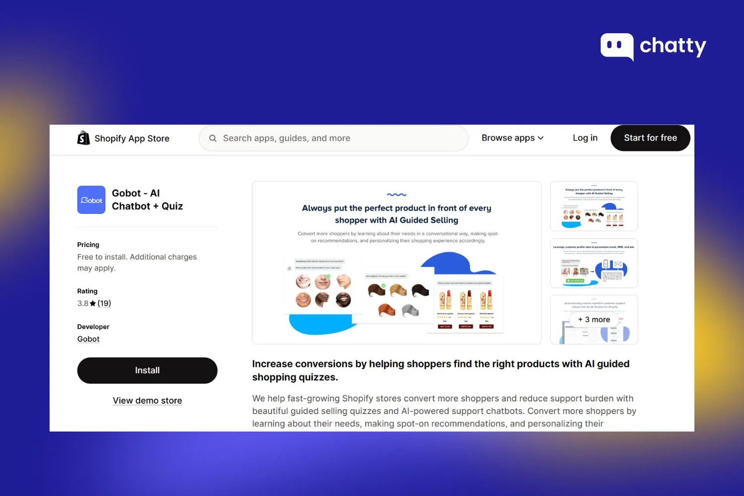 Gobot free chatbots