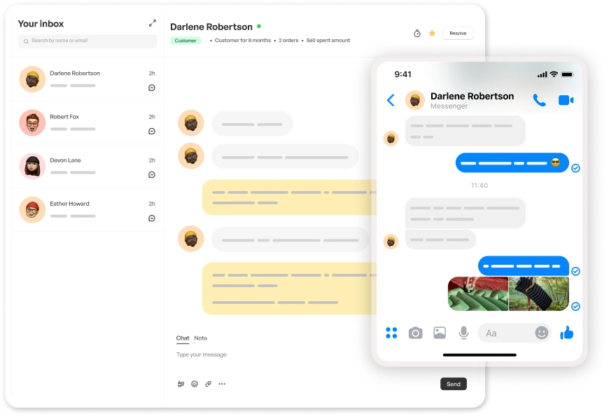 Respond to Messenger & Instagram messages directly