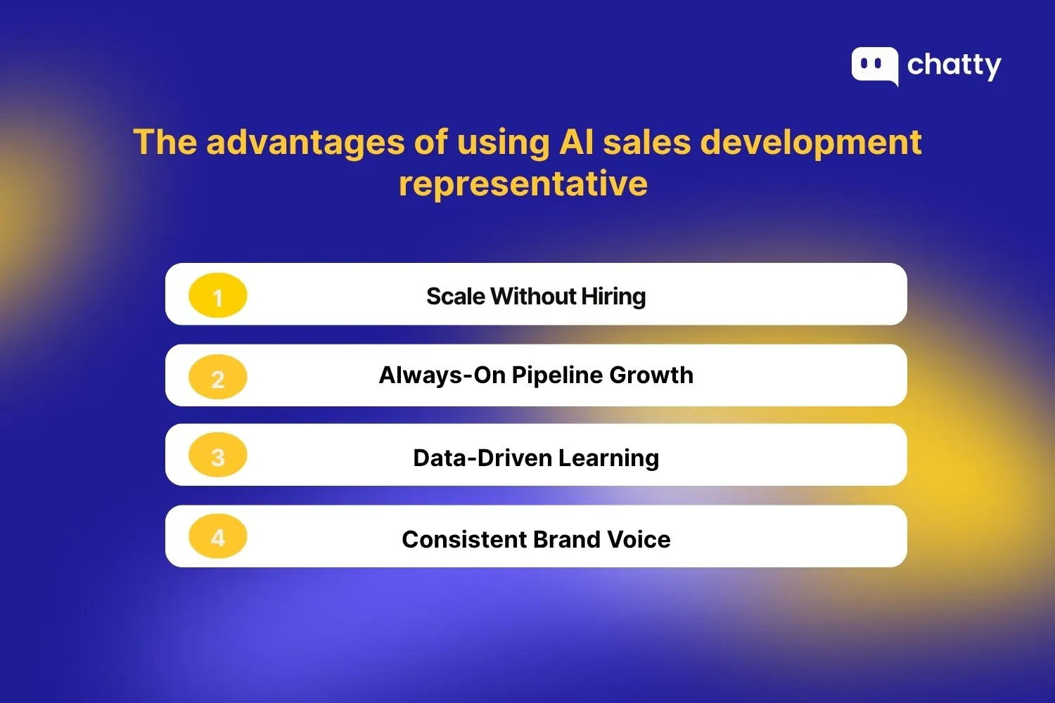 the advantages of using ai sales development representative