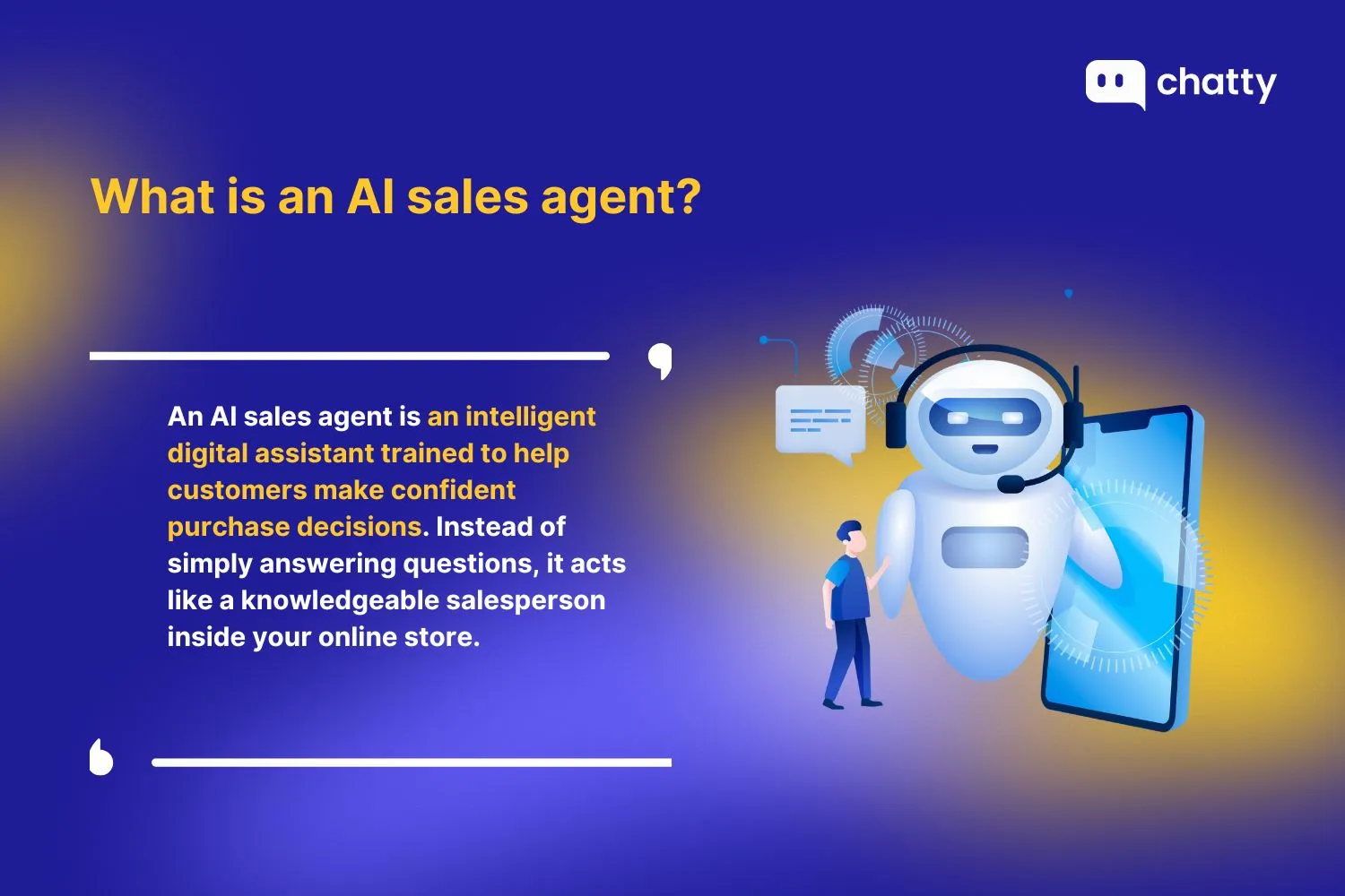 What is an ai sales agent