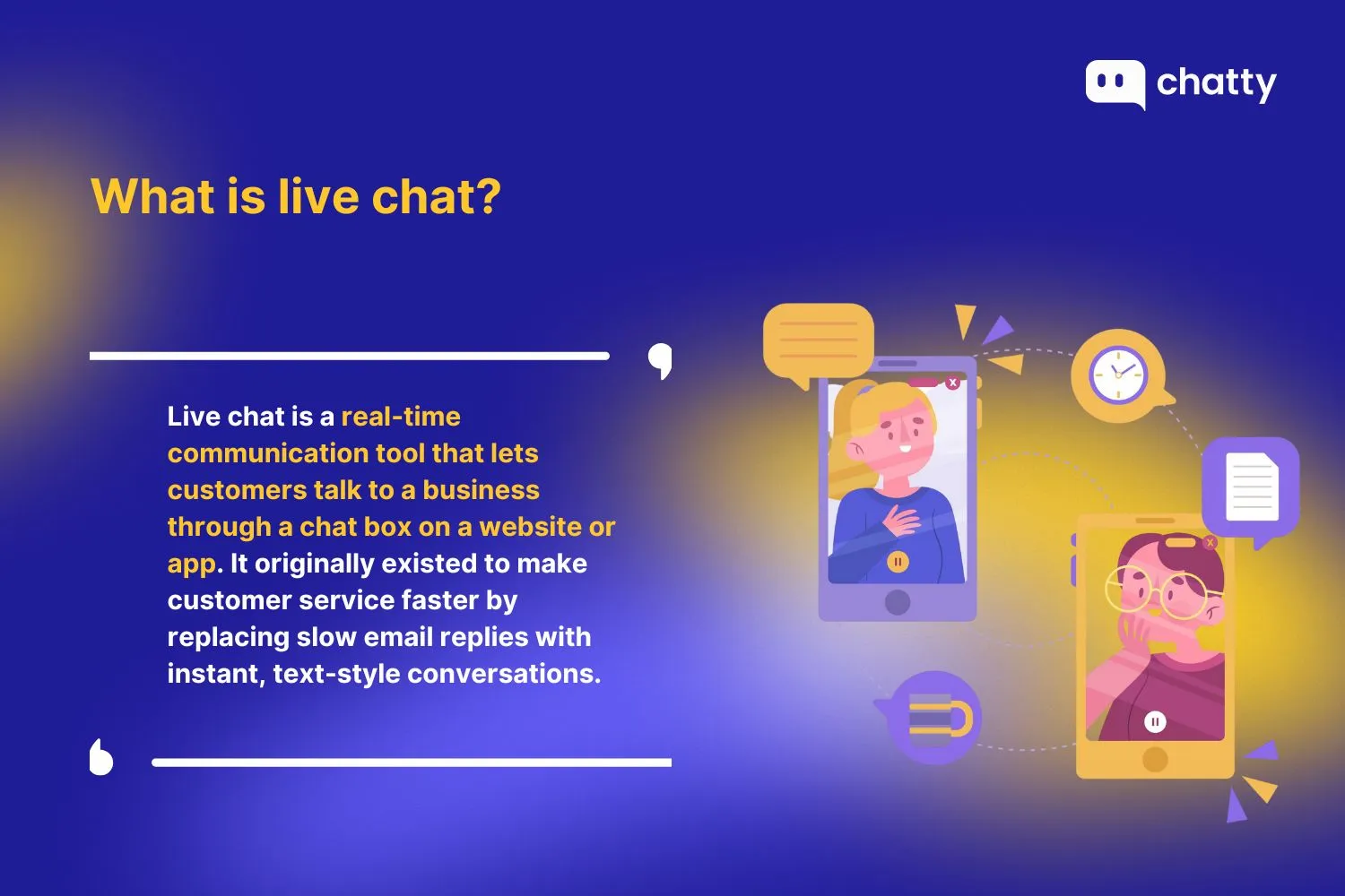 what is live chat