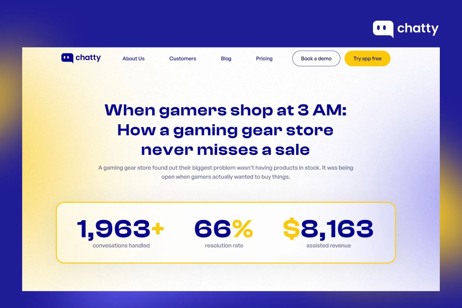 ATK example for game changing chatbot automation
