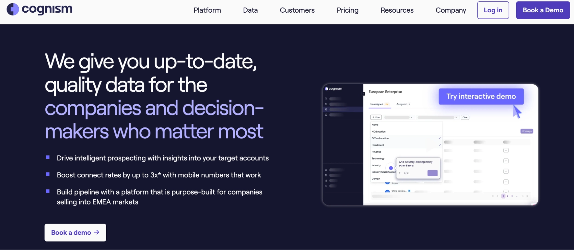 cognism compliant b2b data for ai sales outbound