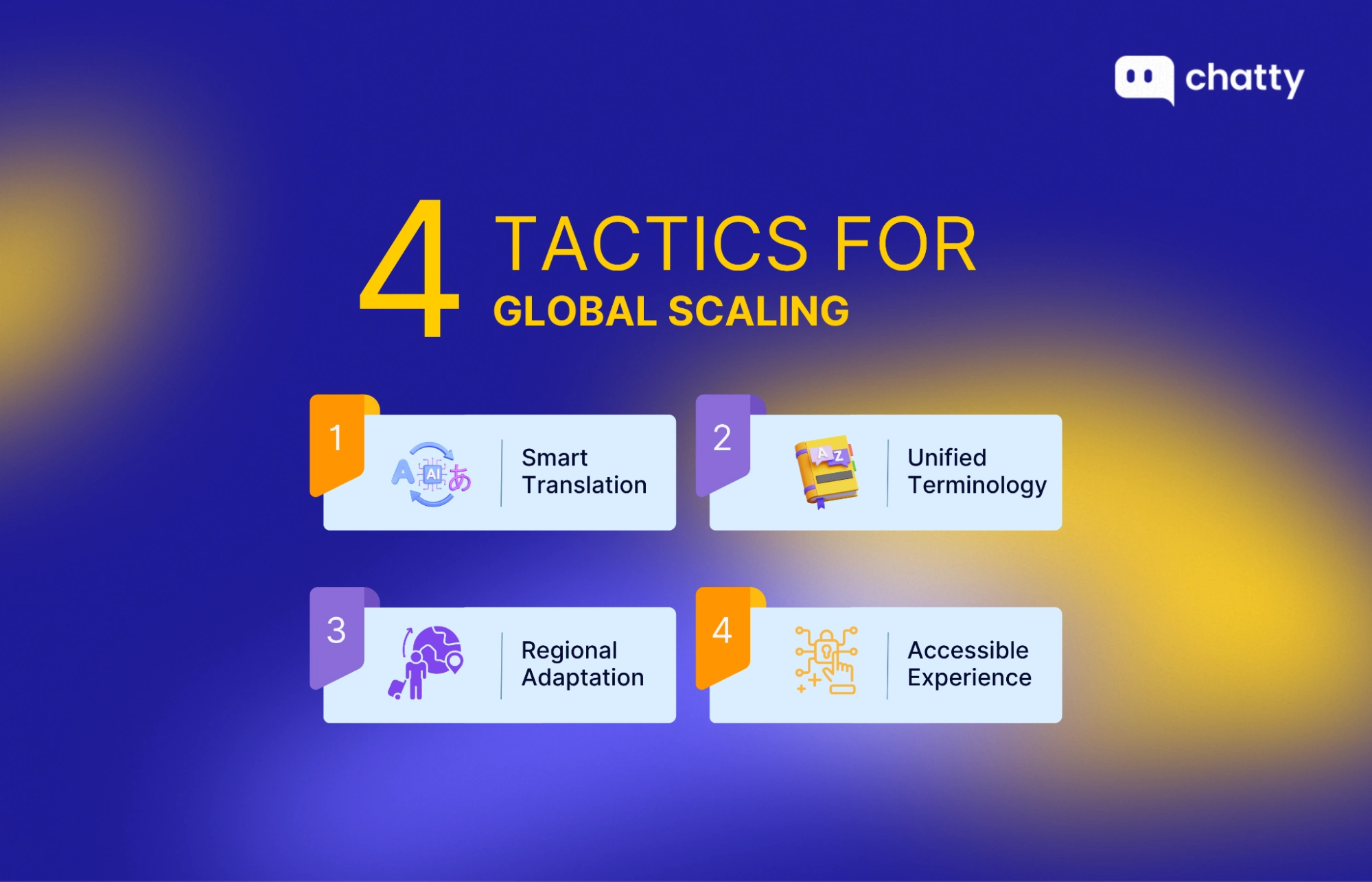 Global scaling tactics for chatbots