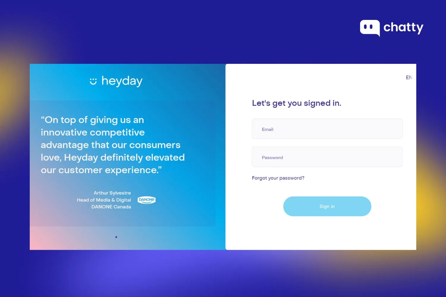 heyday by hootsuite chatbot