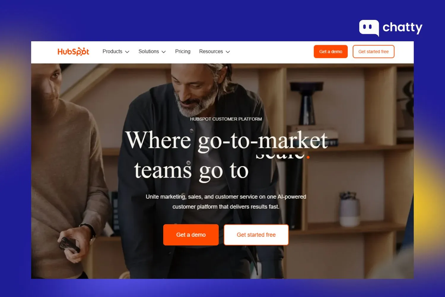 hubSpot chatbot builder