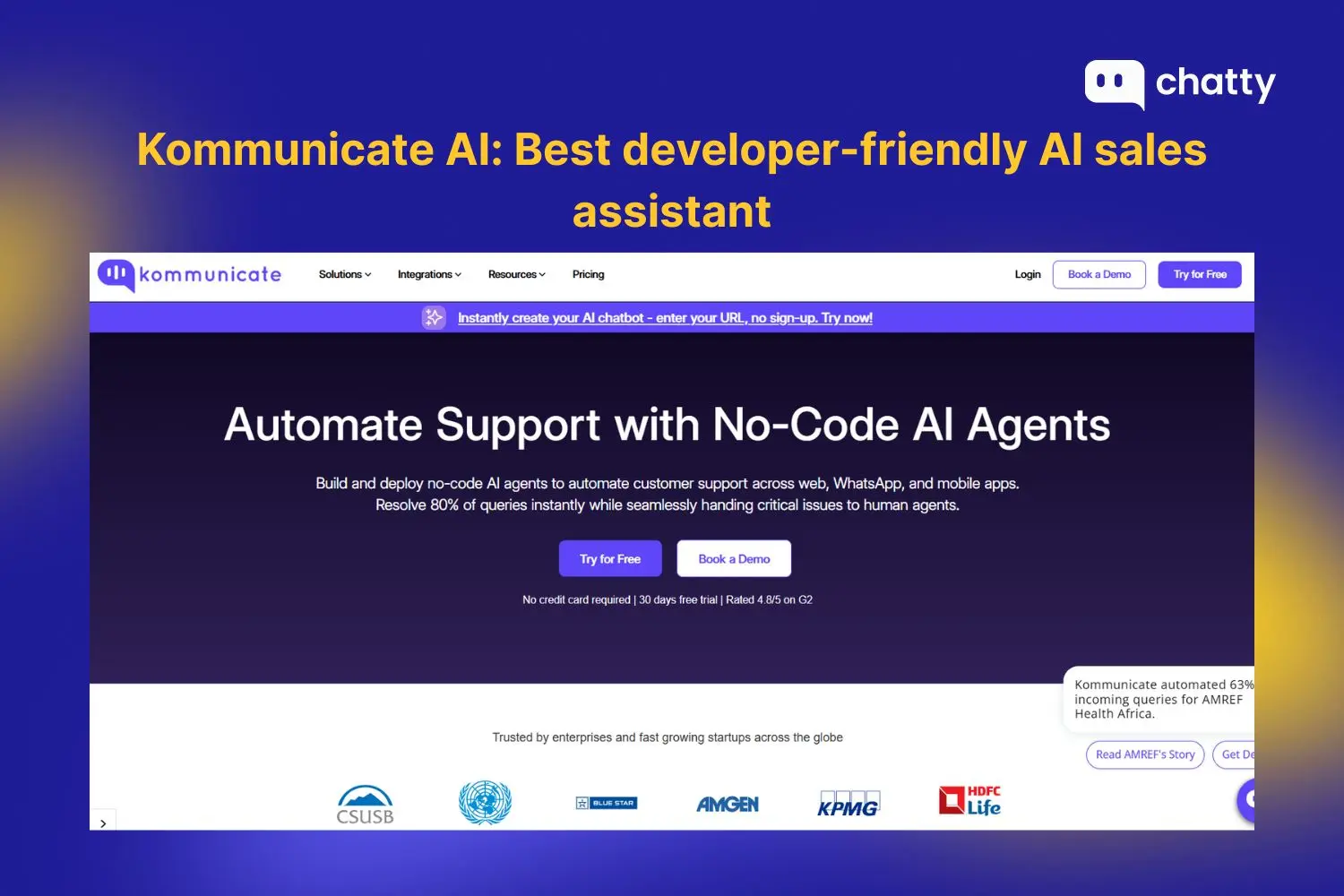 kommunicate ai
