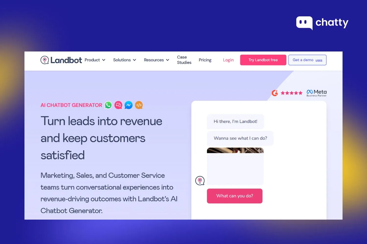 landbot chatbot