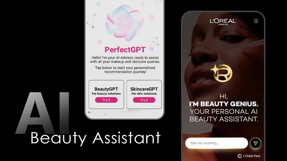 loreal beauty gpt and beauty genius ai assistants