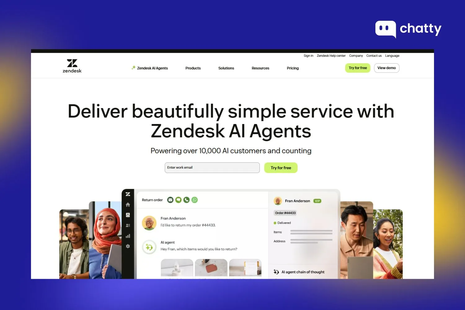 zendesk ai chatbot