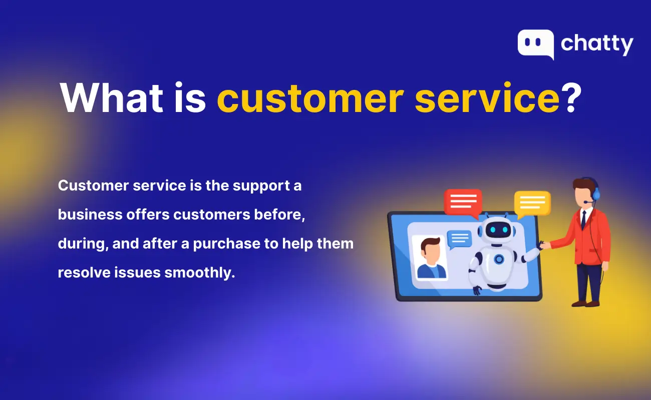 What is customer service