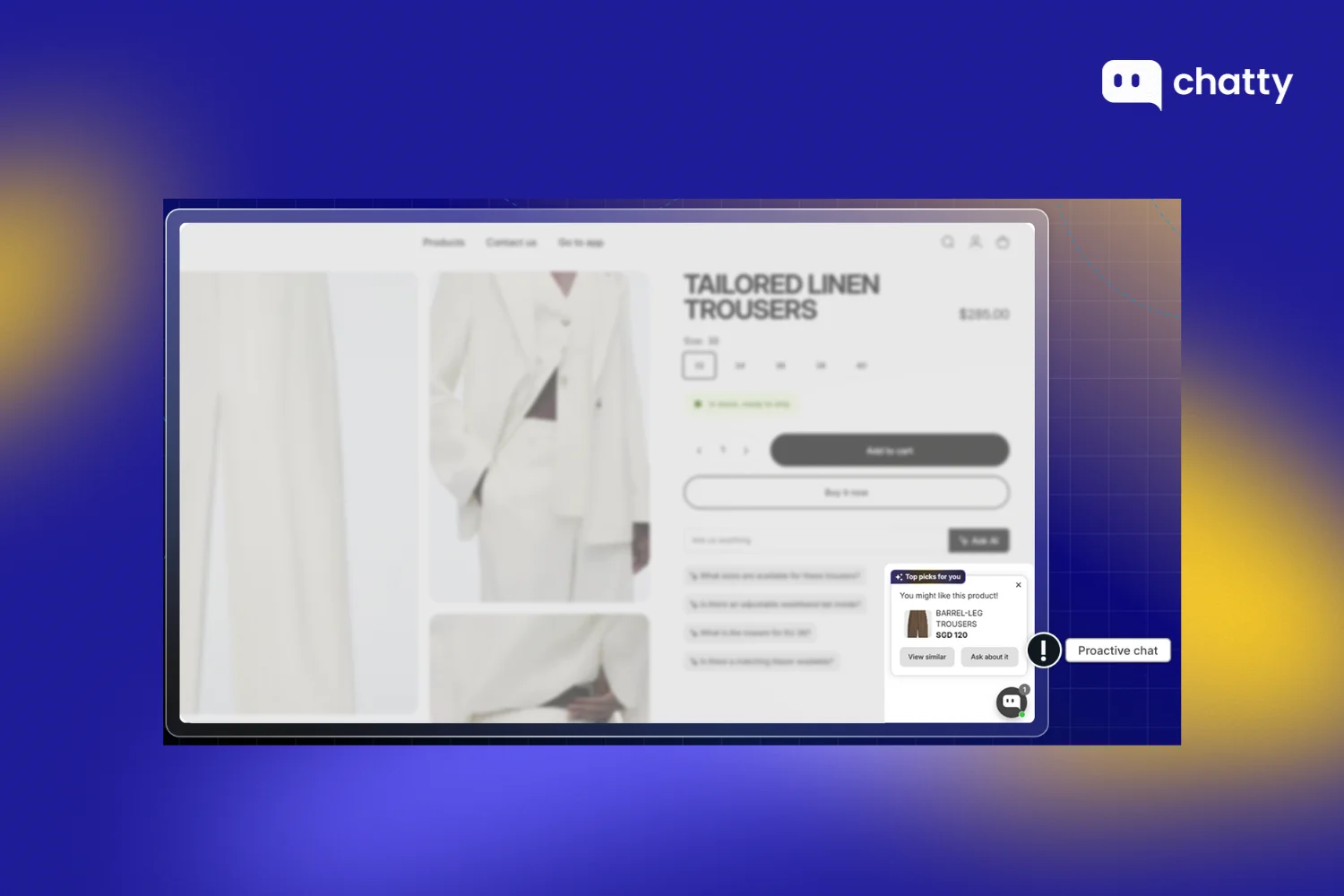 Chatty to offer proactive chat that triggers targeted messages based on visitor behavior