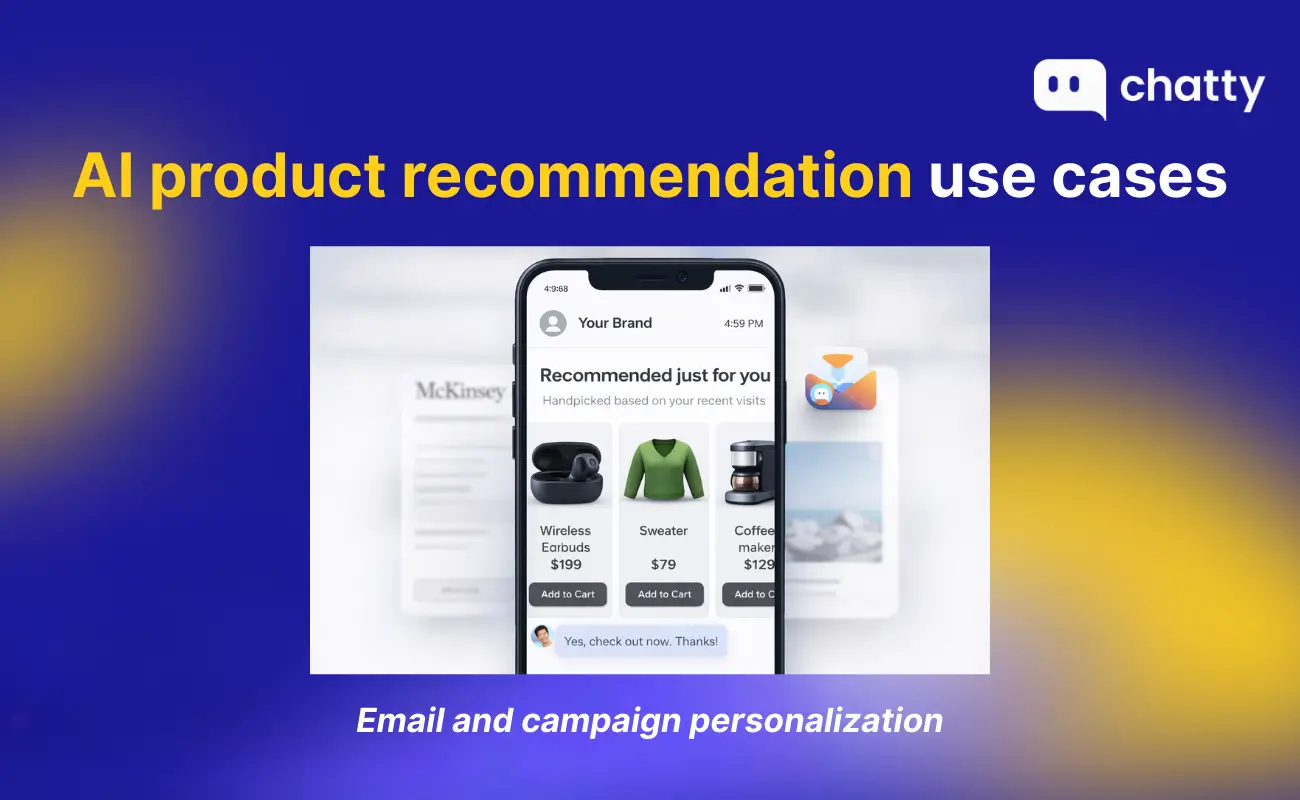 Email campaign product recommendations