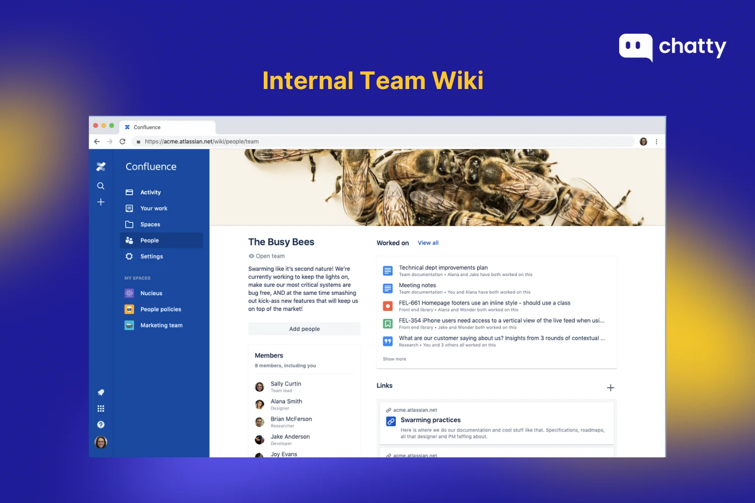 Internal Team Wiki