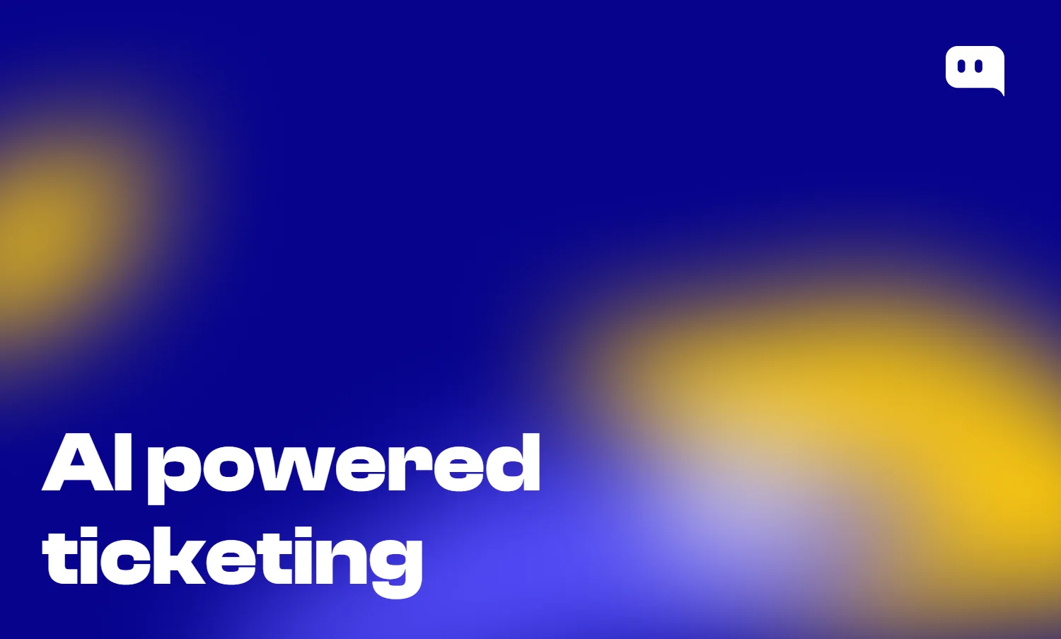 AI powered ticketing