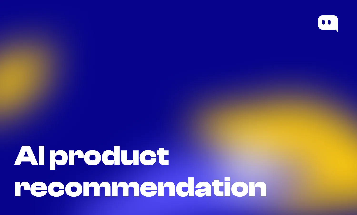 AI product recommendation