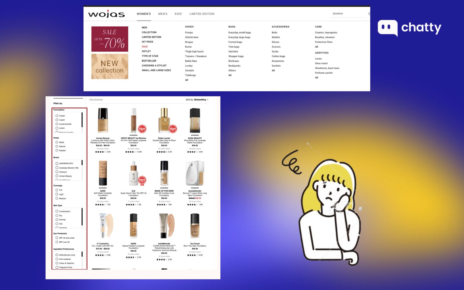 Categories and filters don't scale with complexity