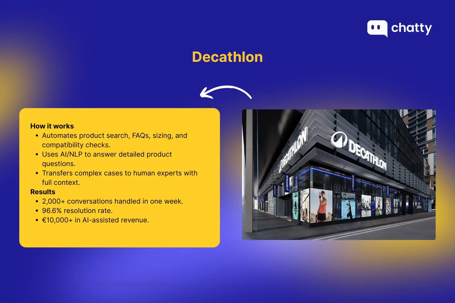 Decathlon AI product expert chatbot