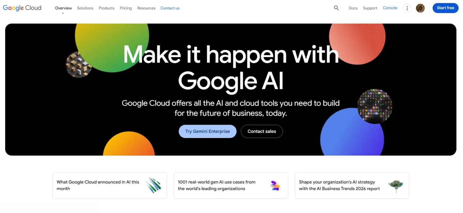 Google Cloud AI