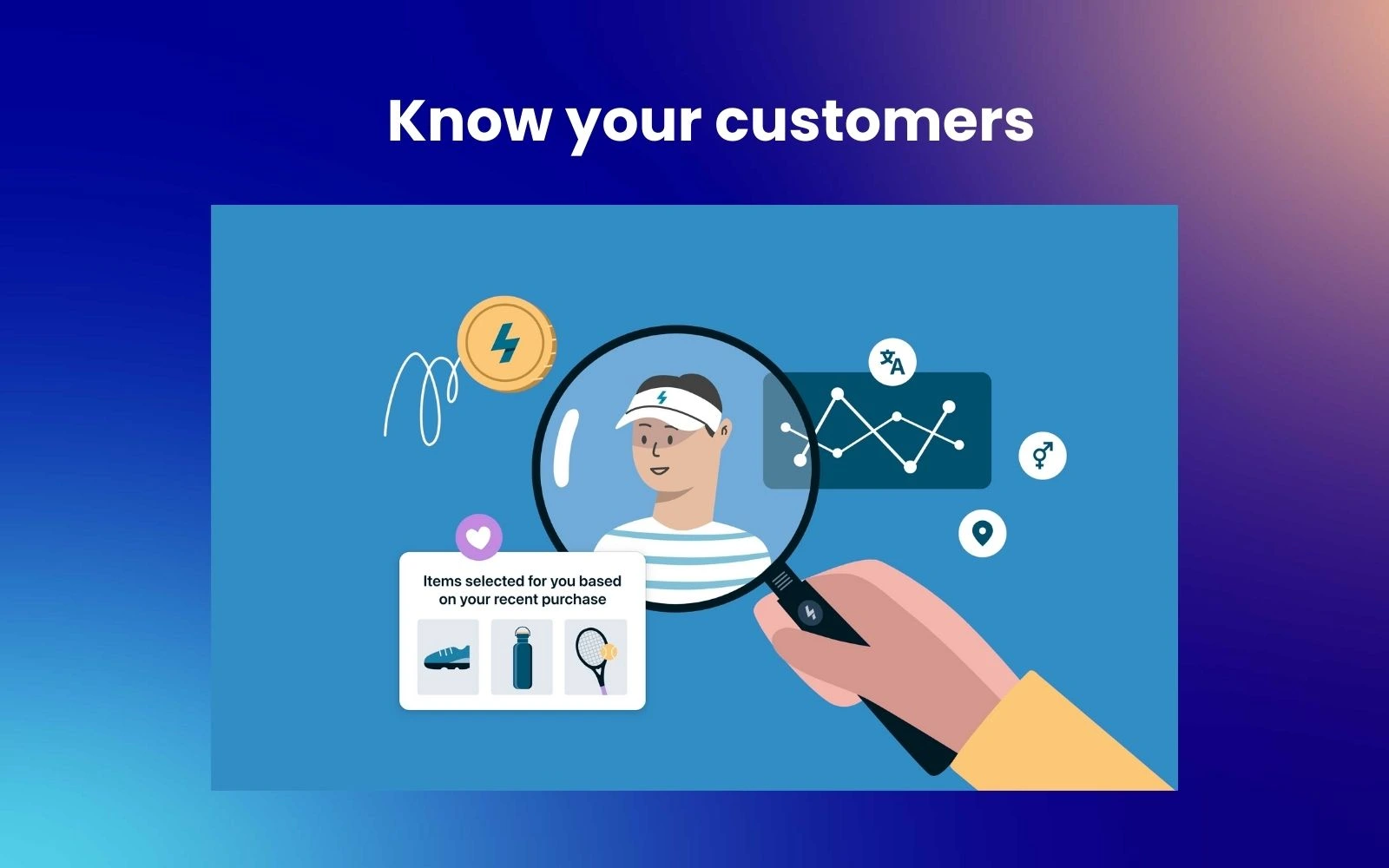 Know your customers before sales