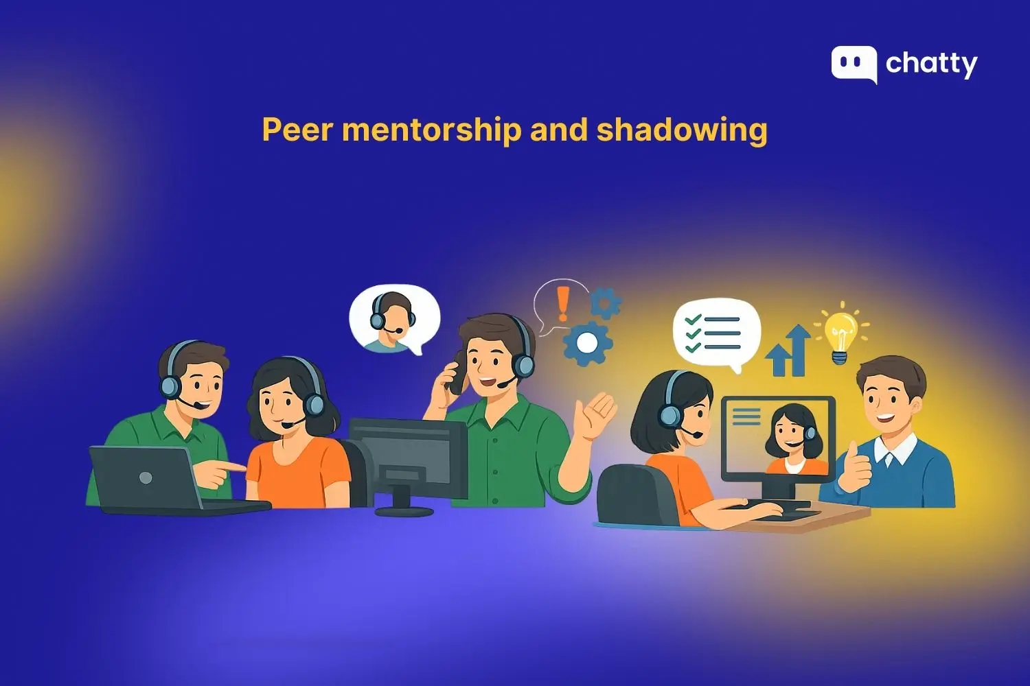 Peer mentorship and shadowing
