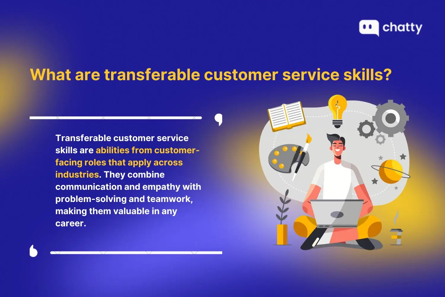 What are transferable customer service skills