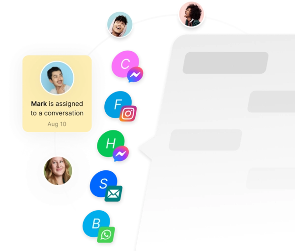 Chatty omnichannel — all channels in one inbox